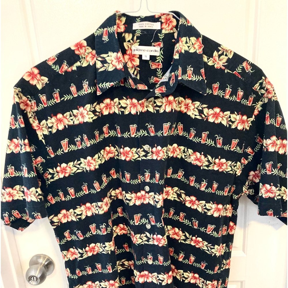 Vintage Pierre Cardin men’s short sleeve shirt M